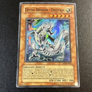 Yugioh! Divine Dragon - Excelion SOI-EN033 Super Rare Unlimited - Picture 1 of 11