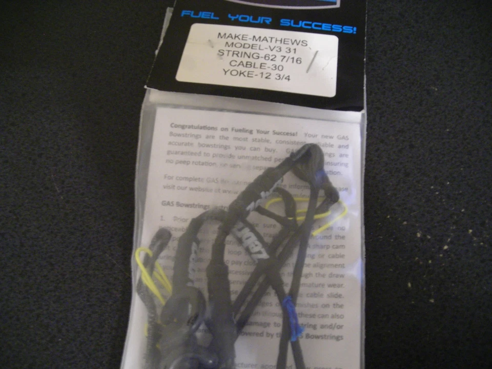 NEW Zebra Stock Strings Mathews V3 31 BLACK Complete Set - Image 1 of 1