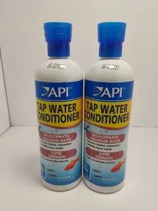 2 API LEITUNGSWASSERAUFBEREITER Aquarium Wasseraufbereiter 16-Unzen Flaschen 08/2029 - Bild 1 von 2