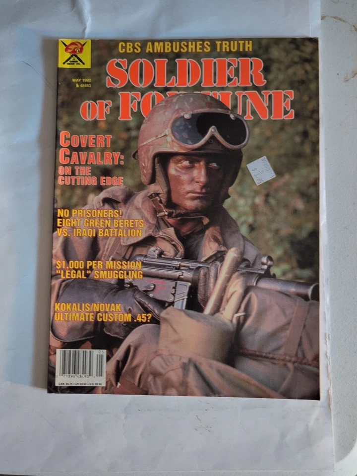 SOLDIER OF FORTUNE Magazine May 1992 - Image 1 of 3