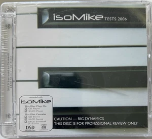 isoMike Tests 2006 Super Audio CD - New, Sealed - Picture 1 of 2