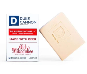 Duke Cannon Big Ass Brick of Beer Soap, Jr. 4.5 Ounce -"Half Pint" Travel Size - Picture 1 of 3