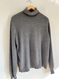 Croft & Barrow 100% Cashmere Sweater Womens XL Gray - Picture 1 of 9