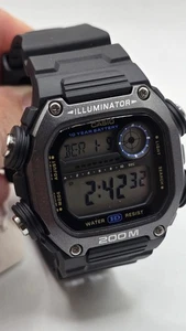 Orologio sportivo digitale uomo Casio resistente con quadrante nero - DW-291HX-1AV - Foto 1 di 7