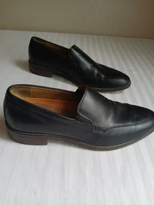 Cole Haan Schuhe Herren 9,5 Lenox Oxford Slipper Halbschuhe Leder Komfort Schwarz - Bild 1 von 9