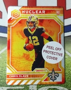 2022 Elements Rookie Chris Olave New Orleans Saints SSP Nuclear Rare Case Hit - Picture 1 of 5