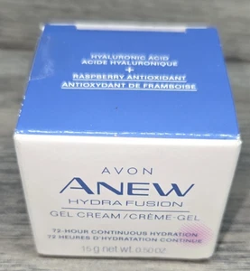 AVON ANEW HYDRA FUSION GEL CREAM 72 HOUR HYDRATION .50 OZ New In Box - Picture 1 of 5