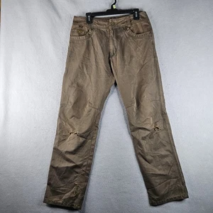 Kuhl Hose Herren 33x32 braun distressed zerrissen gerade Freizeit Outdoor Workwear - Bild 1 von 21
