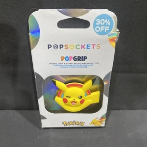 Soporte de agarre para teléfono PopSockets Pokemon Pikachu POPGRIP PopSocket - Imagen 1 de 5