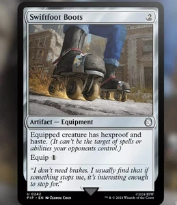 MTG Magic Swiftfoot Stiefel 0242 Universes Beyond: Fallout PIP NM - Bild 1 von 1