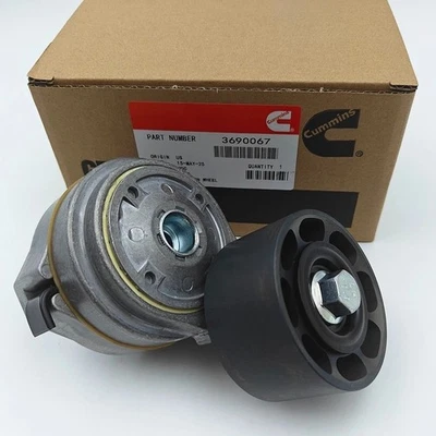 Polea tensora de correa compatible con motor Cummins ISX 3690067 2891940 3104149 Foto 1 de 4