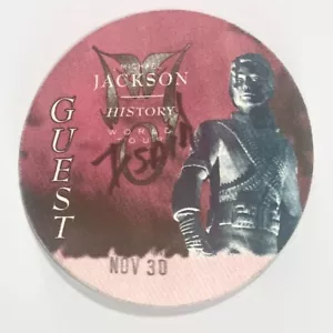 Michael Jackson Invincible Tour VIP Pass Perth Australia Concert Ticket 1996 - Imagen 1 de 3