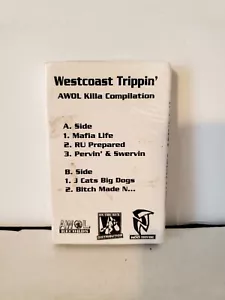 "Westcoast Trippin" AWOL Records Killa Compilation Cassette Tape SEALED, (1998) - Picture 1 of 3