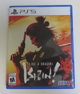 Replacement Case (NO GAME) Like a Dragon: Ishin! PlayStation 5 PS5 - Picture 1 of 3