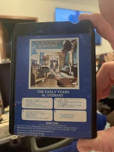 PLAY TESTED Al Stewart The Early Years 8 Track tape cart Janus 1977 8098-7026  - Picture 1 of 4