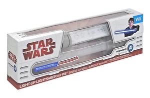 Nintendo Wii • STAR WARS Spada laser Blu di Anakyn Lightsaber con LUCI NEW - Foto 1 di 5