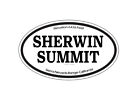 Sherwin Summit Sierra Nevada Range California 5x3 inch Sticker Decal