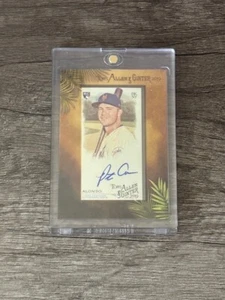 2019 Topps Allen and Ginter Framed Mini Autograph Peter Alonso New York Mets RC - Bild 1 von 2