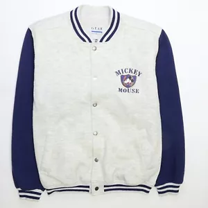 Vintage Mickey Mouse Disney Bomber Jacket Size Medium - Picture 1 of 7