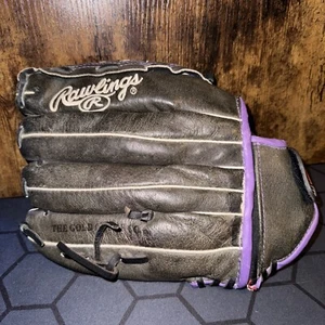 Guante para mano izquierda Rawlings Storm Youth ST1200FPUR negro/púrpura 12" - Imagen 1 de 5