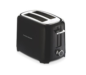2 Slice Toaster with Extra-Wide Slots, BLACK, FREE SHIPPING & SALE OFF