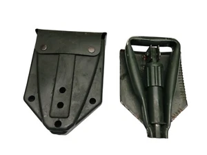 Genuine British Army 3 Way Folding Shovel Entrenching Tool / Spade Gardening - Foto 1 di 13