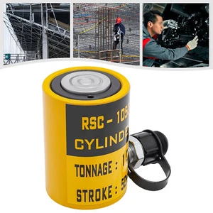 Cric cilindro idraulico 10T RSC-1050, cilindro di sollevamento idraulico corsa 50 mm/2 pollici - Foto 1 di 18