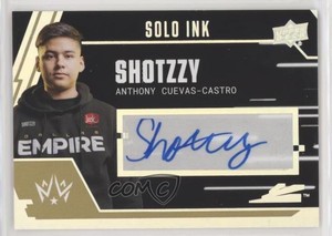 2021 Upper Deck Call of Duty League Solo Ink Shotzzy #SI-20MVP Auto