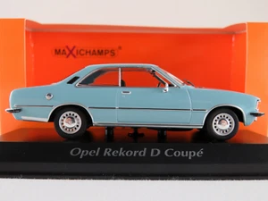 Maxichamps 940 044021 Opel Rekord D Coupé (1975) in hellbau 1:43 NEU/OVP - Bild 1 von 11