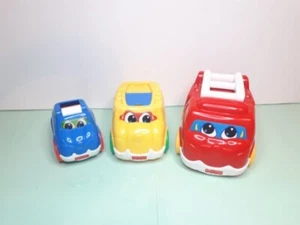 Vintage Fisher-Price Stacking Cars No.2-4 Vehicles - 1999 Nesting Toy Preschool - Picture 1 of 24