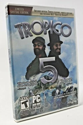 Tropico 5: Limited Special Edition - PC - Simulation Game - NEW/Sealed -See Desc - Image 1 of 4