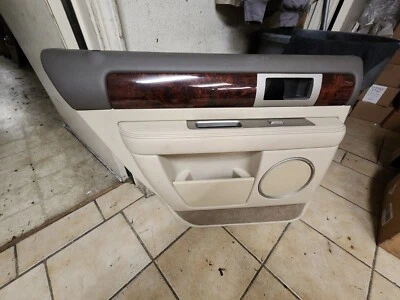 Lincoln Navigator 2003 2004 2005 2006 interior izquierdo panel puerta moldura ak Foto 1 de 3