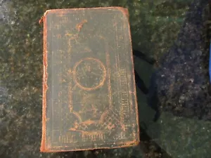 1853 Heilige Bibel Altes & Neues Testament American Bible Society ledergebunden - Bild 1 von 8