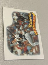 1989 TOPPS #759 MILWAUKEE BREWERS TEAM LEADERS: ROB DEER FREE SHIPPING￼