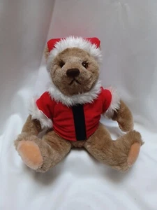 Vintage 1982 Bialosky von Gund Weihnachtsmann Bär Plüschtier Stofftier Weihnachten  - Bild 1 von 7