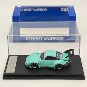 1:64 SW Green Luminous RWB 993 Tomianki Racing Sports Classic Model Diecast - Picture 1 of 7