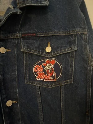 Chaqueta de mezclilla para hombre Coronel Reb Ole Miss Rebels XL Tommy Jeans Foto 1 de 4