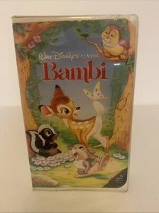 Bambi Disney RARE VHS Tape Classic Black Diamond 942 - Picture 1 of 4