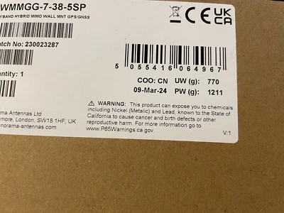 Panorama Antennas WMMG-7-38 MiMo Directional Antenna - Image 1 of 4