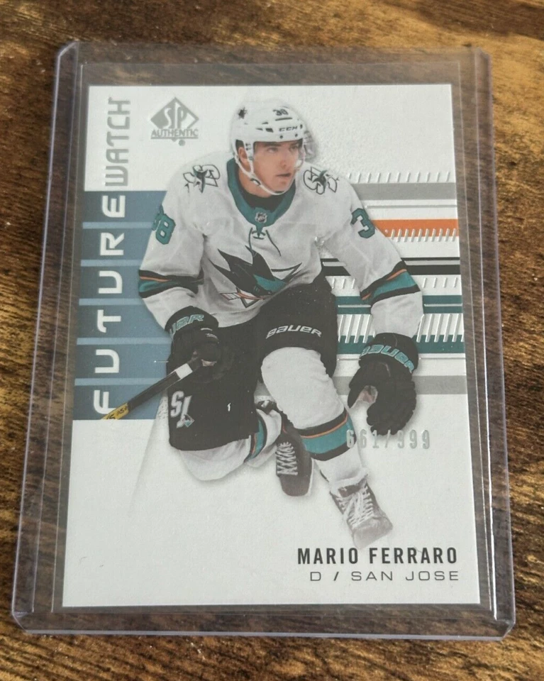 2019-20 SP Authentic Future Watch Rookies /999 Mario Ferraro #210 Rookie RC - Image 1 of 1