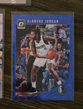 2018-19 Donruss Optic DEANDRE JORDAN Blue Velocity Prizm card