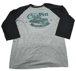 Disney Parks Cars Land Radiator Springs Customs Baseball T-shirt Adult Medium - Picture 1 of 4
