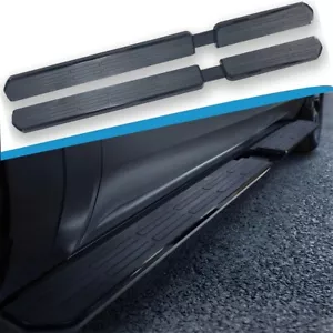 Schwarz Fest Trittbrett passt für Audi Q7 2016-2025 Seitentritt Nerf Bar Aluminium - Bild 1 von 15