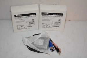 Lot 3x Aten KA7178 Dual Output USB Virtual Media KVM Adapter Cable Audio #W4595 - Picture 1 of 3
