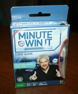 Minute To Win It Card Game! Crazy Challenges, Family Fun! Great Travel Game! - Image 1 of 4