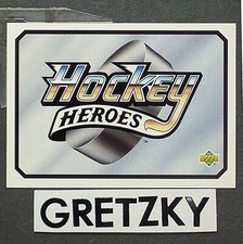 WAYNE GRETZKY   1992-93 Upper Deck Wayne Gretzky Heroes #NNO  Oilers  HOF  SP