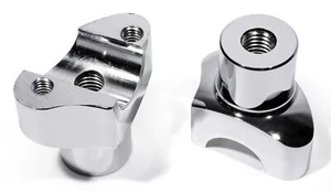 Alu Chrom 2" Lenkerbefestigung f. Harley Davidson Riser vestärkt Performance HD - Bild 1 von 2