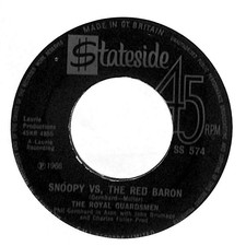 The Royal Guardsmen - Snoopy Vs. The Red Baron - 7" Record Single