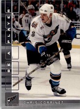 2001-02 Be A Player Memorabilia Chris Corrinet #352