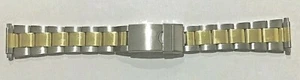 New Rolex Oyster LINK 2-tone Band-Straight Ends - Picture 1 of 3
